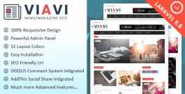 Viavi - News, Magazine, Blog Script