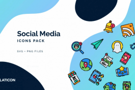 Social Media Icons Kit